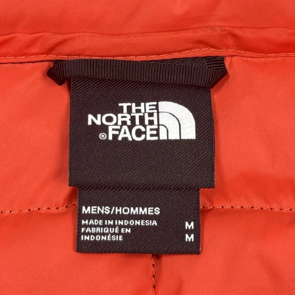 The North Face 700 Fill Down Puffer Jacket Mens Medium Red‎ Black Insulated